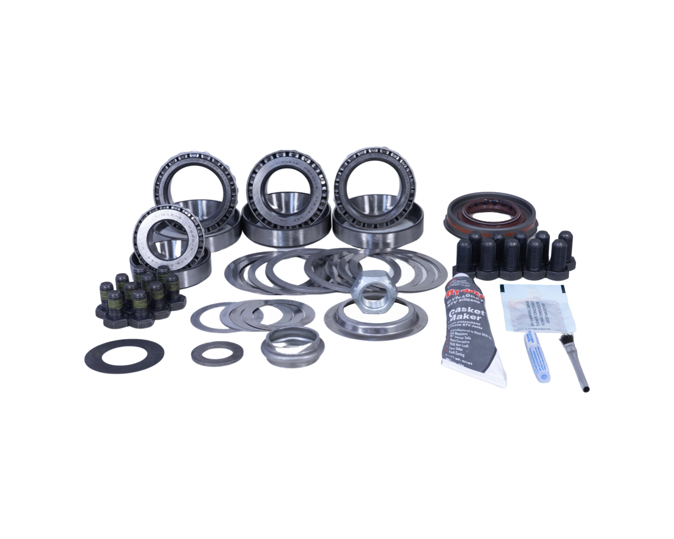 Revolution Gear And Axle 35-2052 - Dana 44 Rear Axle Jeep Wrangler JK Rubicon Ring and Pinion Master Install Kit Revolution Gear