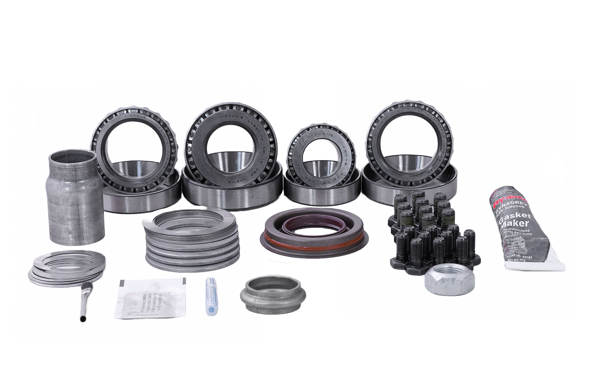 Revolution Gear And Axle 35-2038 - Nissan Titan Dana 44 Rear Axle Ring and Pinion Master Install Kit Revolution Gear