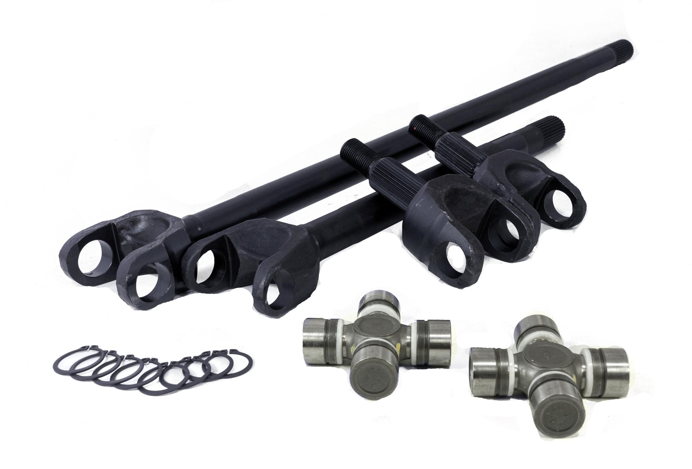 Revolution Gear And Axle DC-D44-TJ-RUBICON - 2003-06 Wrangler TJ/LJ Rubicon Dana 44 4340 Chromoly Discovery Series Front Axle Kit Revolution Gear