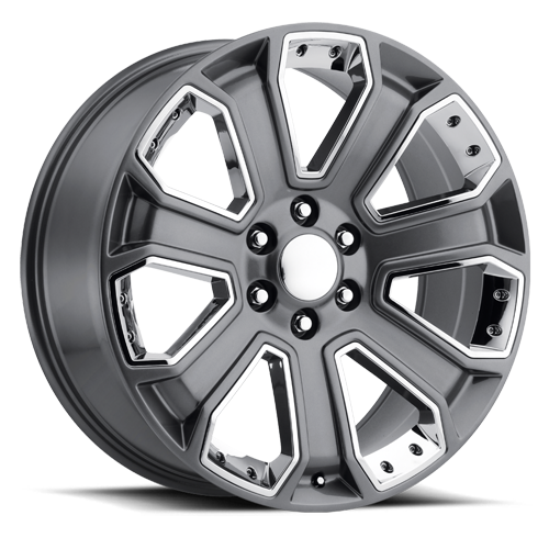 REV Wheels 588S-2298328 - Replica 588 Series - 22x9 - 6.1 BS - 6x5.5