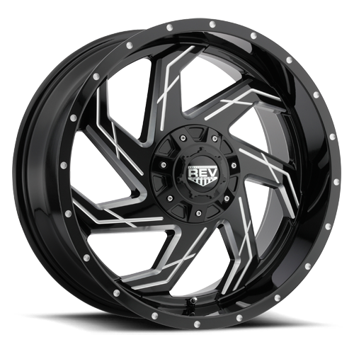 REV Wheels 895M-2903512 - Off Road 895 Series - 20x9 - 4.53 BS - 6x5.5 / 6x135