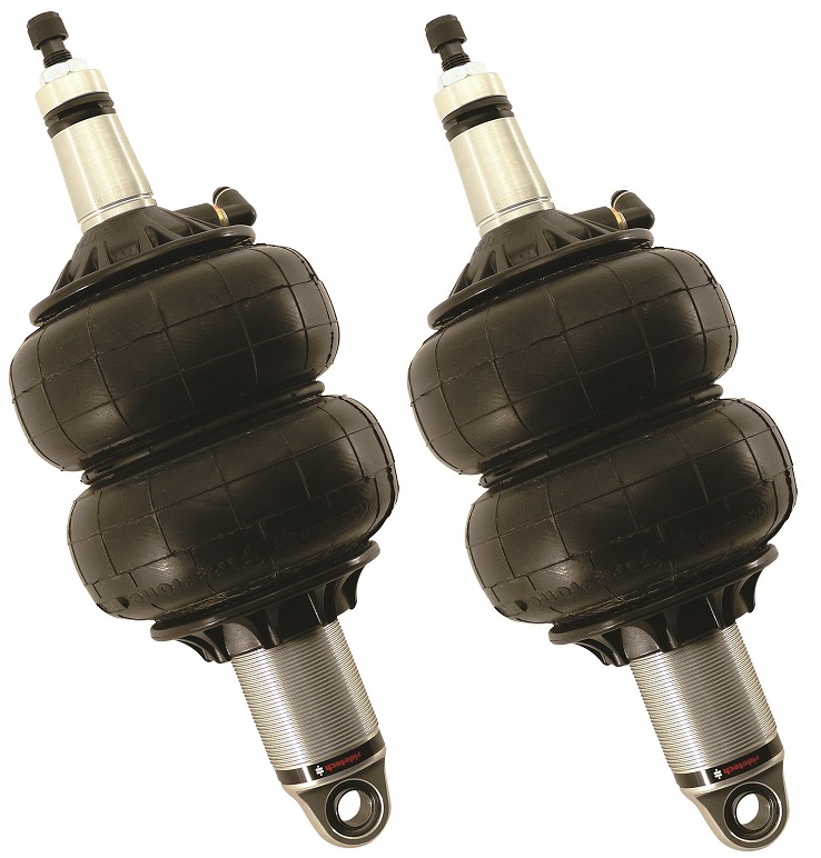 Ridetech 11283001 - Front HQ Shockwaves For 1965-1970 Impala For Use W/ Lower Arms Pair Of Rebound Adjustable Shock waves W/ 1/4 Inch Airline Fittings Ridetech 11283001 - Front HQ Shockwaves For 1965-1970 Impala For Use W/ Lower Arms Pair Of Rebound Adjustable Shock waves W/ 1/4 Inch Airline Fittings