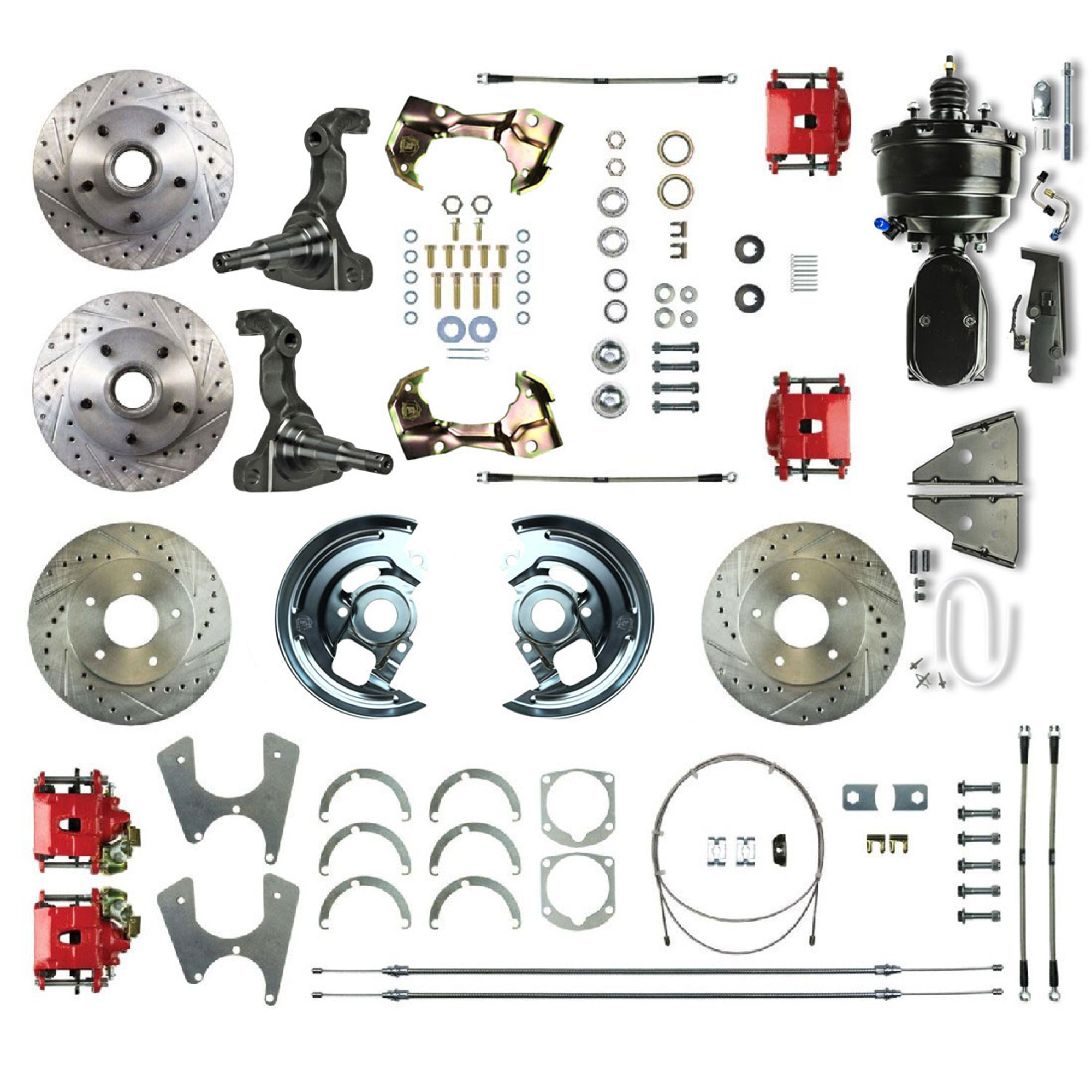 Right Stuff Detailing AFXDC45CZY - 69-74 GM A/F/X-Body Disc Brake Conversion Right Stuff Detailing AFXDC45CZY - 69-74 GM A/F/X-Body Disc Brake Conversion
