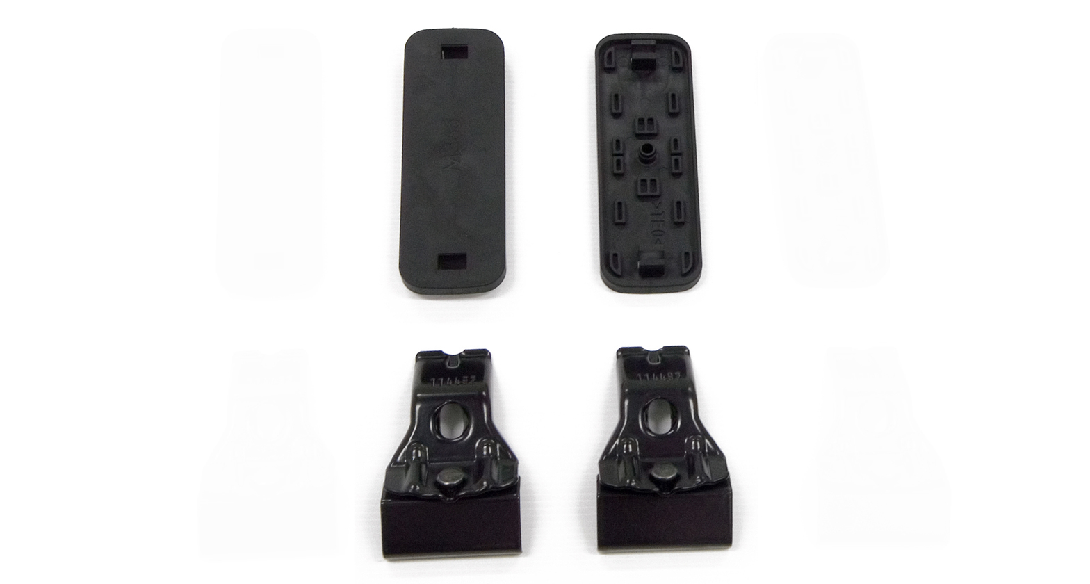 Rhino-Rack DK330R - 2500 Fitting Kit - Half - 2 Pads/2 Clamps