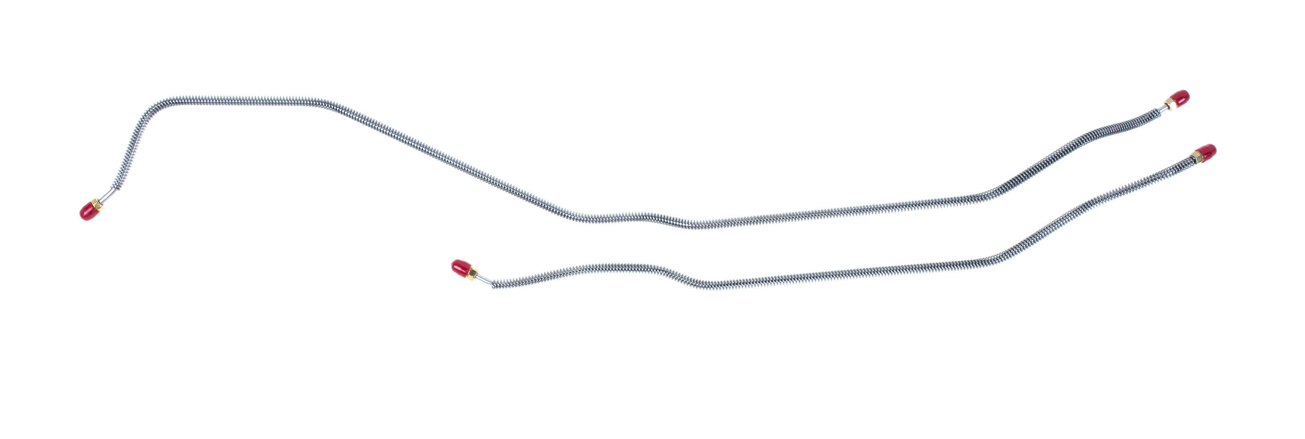 Right Stuff Detailing FRA7002S - 70 - 74 GM Rear Axle Brake Lines - Stainless