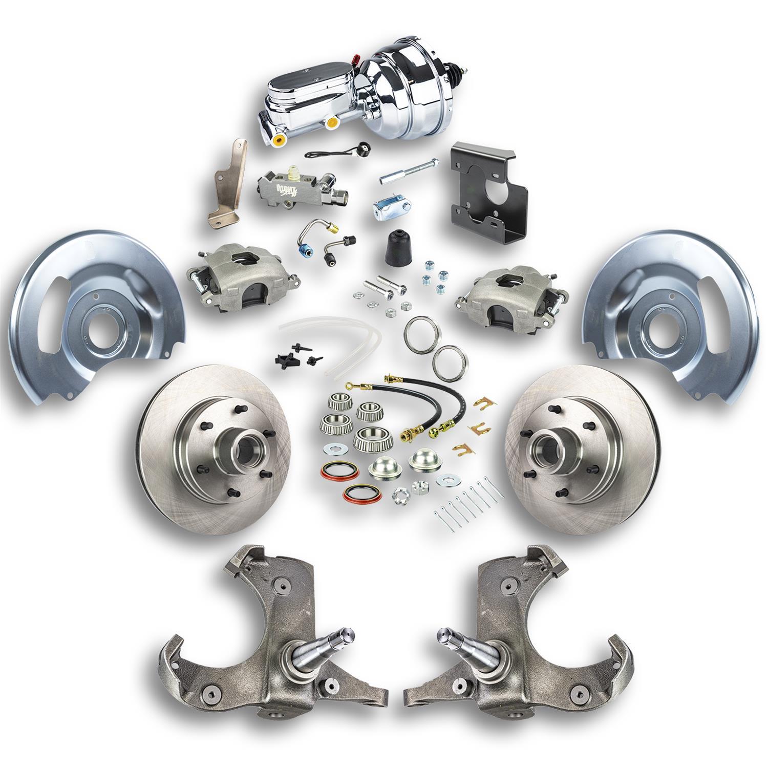 Right Stuff Detailing TDC6726 - 67-70 Chevy C10 Disc Brake Conversion