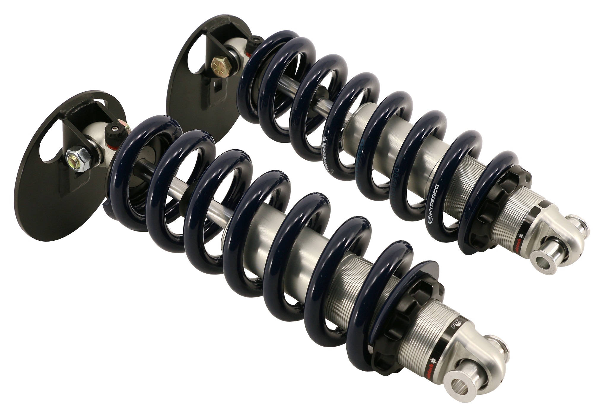 Ridetech 11383510 - Front HQ Coil-Overs For 1999-2006 Silverado / Sierra 2WD 2007 Classic For Use W/  Lower Arms Pair Of Rebound Adjustable Shock s Springs Spring Mounts And Delrin Spring Washers