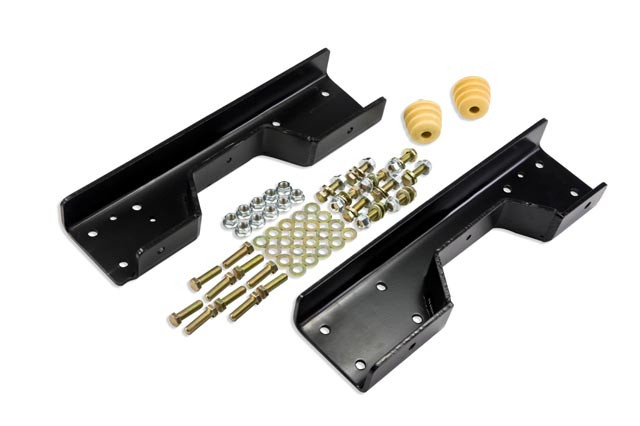Ridetech 11449600 - C-Notches For 1988-2000 C3500 Pair Of Frame C-Notch Reinforcements Cut Template And Hardware Powder Coated Satin Black Ridetech 11449600 - C-Notches For 1988-2000 C3500 Pair Of Frame C-Notch Reinforcements Cut Template And Hardware Powder Coated Satin Black
