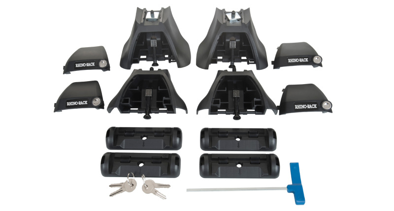 Rhino-Rack JA2516 - 10-14 Subaru Legacy 4 Door Sedan Vortex 2500 2 Bar Roof Rack - Black Rhino-Rack JA2516 - 10-14 Subaru Legacy 4 Door Sedan Vortex 2500 2 Bar Roof Rack - Black