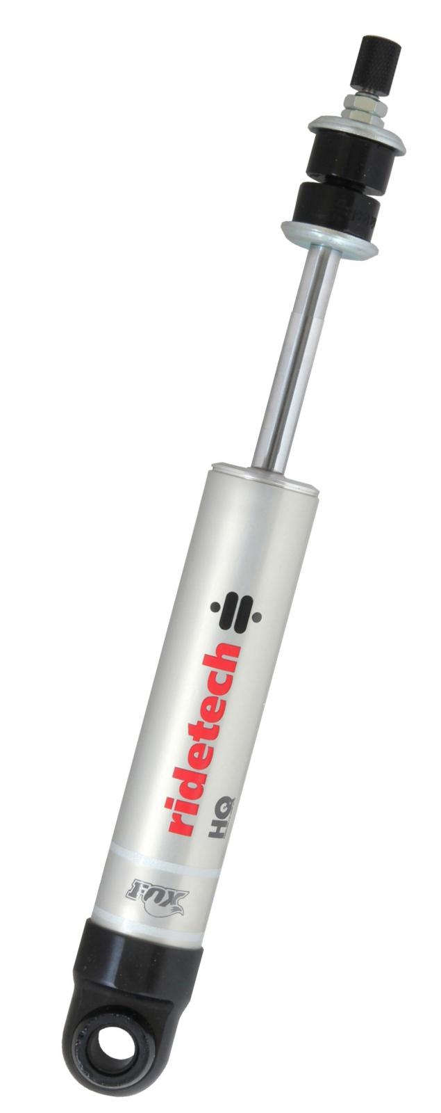 Ridetech 22169845 - Front HQ Shock Absorber W/ 5.75 Inch Stroke W/ Eye/Stud Mounting 1 Rebound Adjustable Shock W/ 1/2 Inch And 5/8 Inch I.D Bushing Sleeves 9.55 Inch X 15.3 Inch W/ A 12.5 -13 Inch Ride Height Ridetech 22169845 - Front HQ Shock Absorber W/ 5.75 Inch Stroke W/ Eye/Stud Mounting 1 Rebound Adjustable Shock W/ 1/2 Inch And 5/8 Inch I.D Bushing Sleeves 9.55 Inch X 15.3 Inch W/ A 12.5 -13 Inch Ride Height