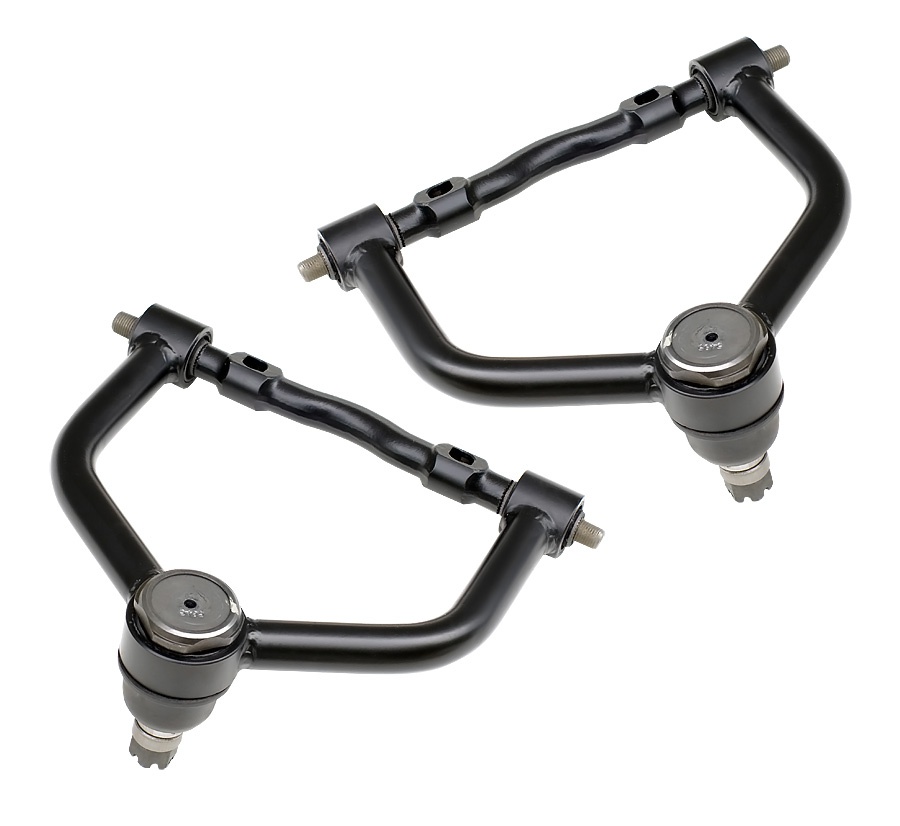 Ridetech 19013699 - Front Upper Strongarms For 1974-1978 Mustang Ii Pair Of Tubular Control Arms W/ Cross Shafts Rubber Bushings And Ball JointsPowder Coated Satin Black Ridetech 19013699 - Front Upper Strongarms For 1974-1978 Mustang Ii Pair Of Tubular Control Arms W/ Cross Shafts Rubber Bushings And Ball JointsPowder Coated Satin Black