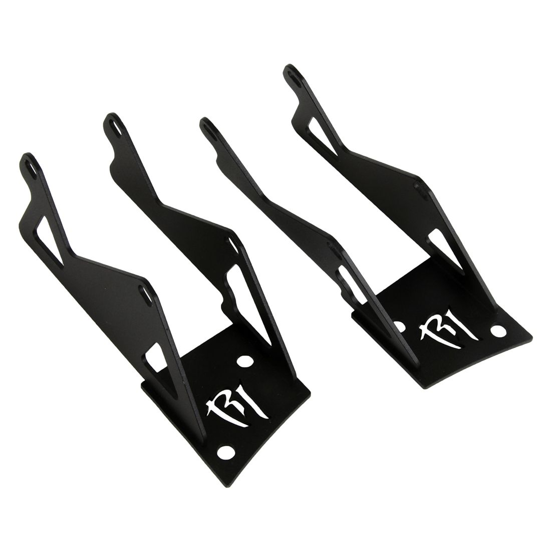 Rigid 40335 - 07-17 Jeep JK Dual D-Series Pro A-Pillar Mount D-Series Pro Rigid 40335 - 07-17 Jeep JK Dual D-Series Pro A-Pillar Mount D-Series Pro