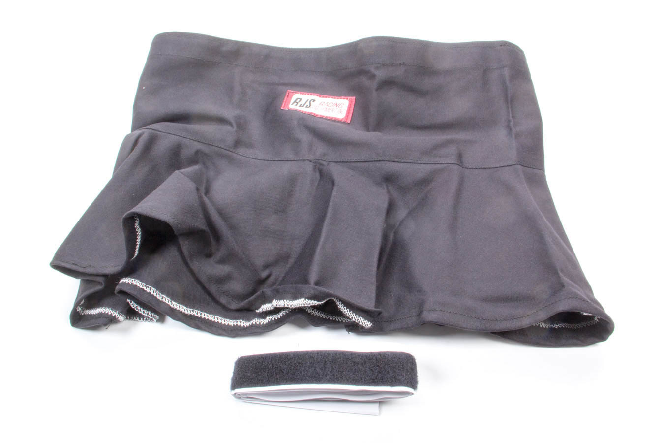 RJS Safety 11000601 - Helmet Skirt - Hook and Loop Attachment - Fire Retardant - Black - Each RJS Safety 11000601 - Helmet Skirt - Hook and Loop Attachment - Fire Retardant - Black - Each