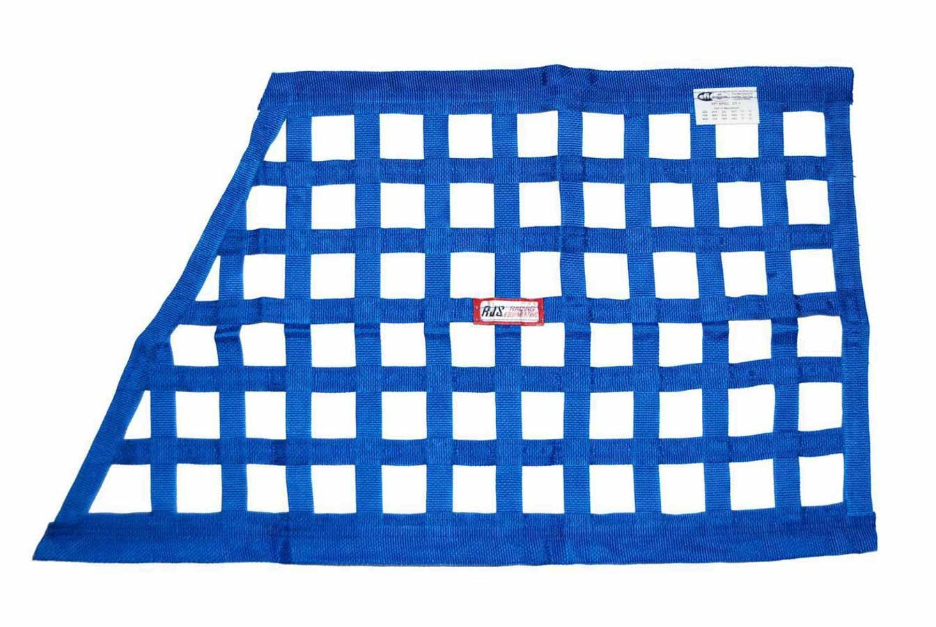 RJS Safety 10000203 - Window Net - SFI 27.1 - 1 in Webbing - 18 x 23 x 32 in Trapezoid - Blue - Each