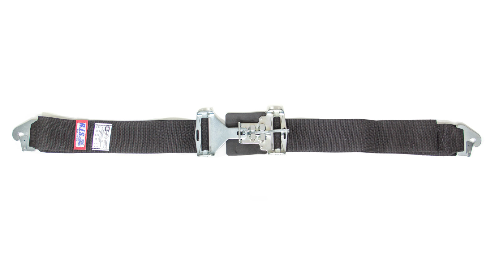 RJS Safety 15002001 - 3in Lap Belts W/Snap End Black