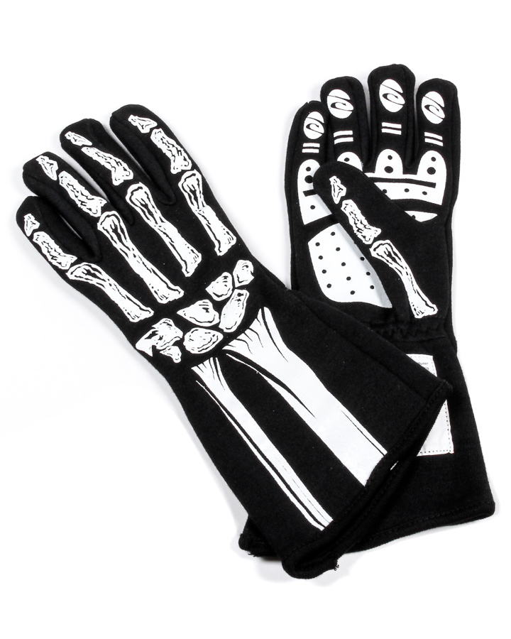 RJS Safety 600090168 - Double Layer White Skeleton Gloves Small RJS Safety 600090168 - Double Layer White Skeleton Gloves Small