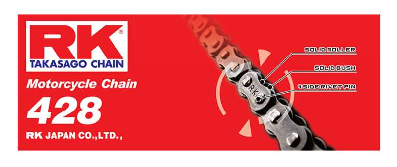 RK Chain 428-112 - RK-M L - Natural