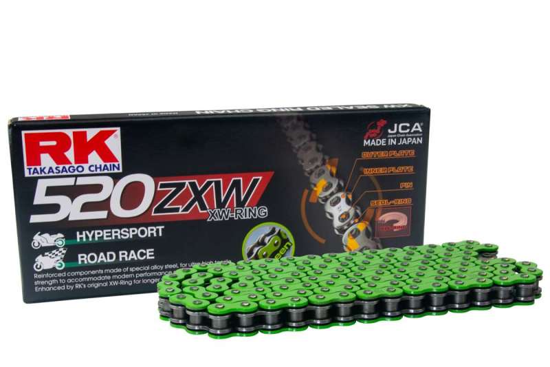 RK Chain MM520ZXW-170 - L XW-Ring - Green
