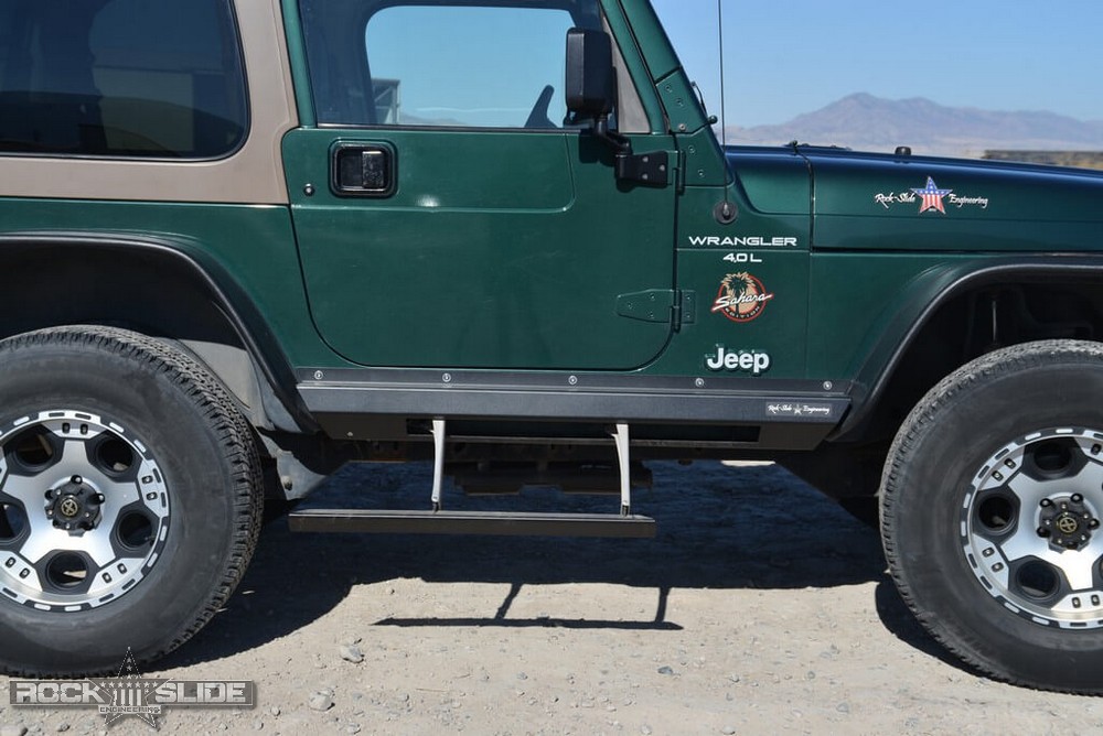 Rock Slide Engineering BD-SS-100-TJ - TJ 2 Door Step Slider