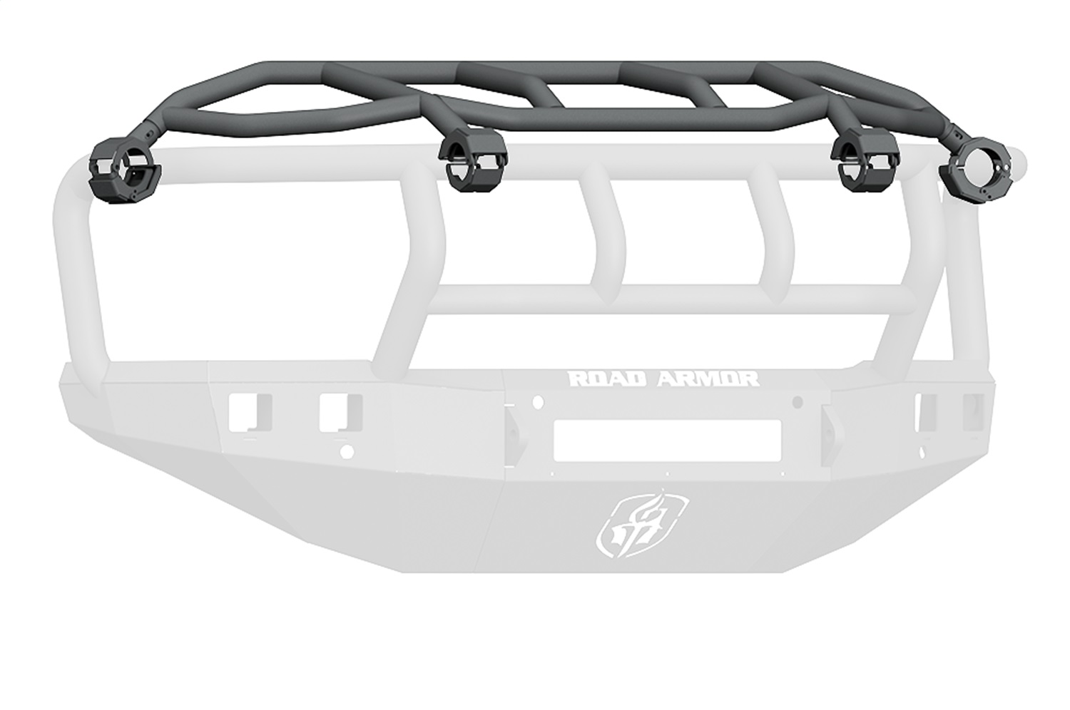 Road Armor 315-INT - 15-19 Chevy 2500 Stealth Front Bumper w/Intimidator Guard - Tex Blk