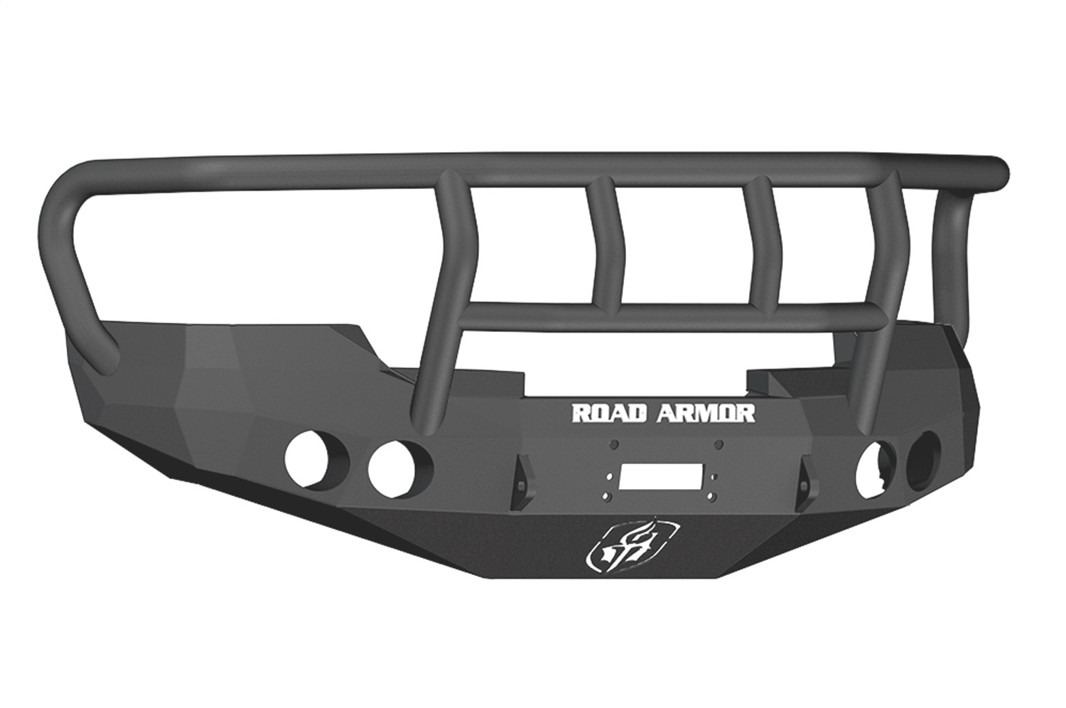 Road Armor 37602B - 08-13 GMC 1500 Stealth Front Winch Bumper w/Titan II Guard - Tex Blk