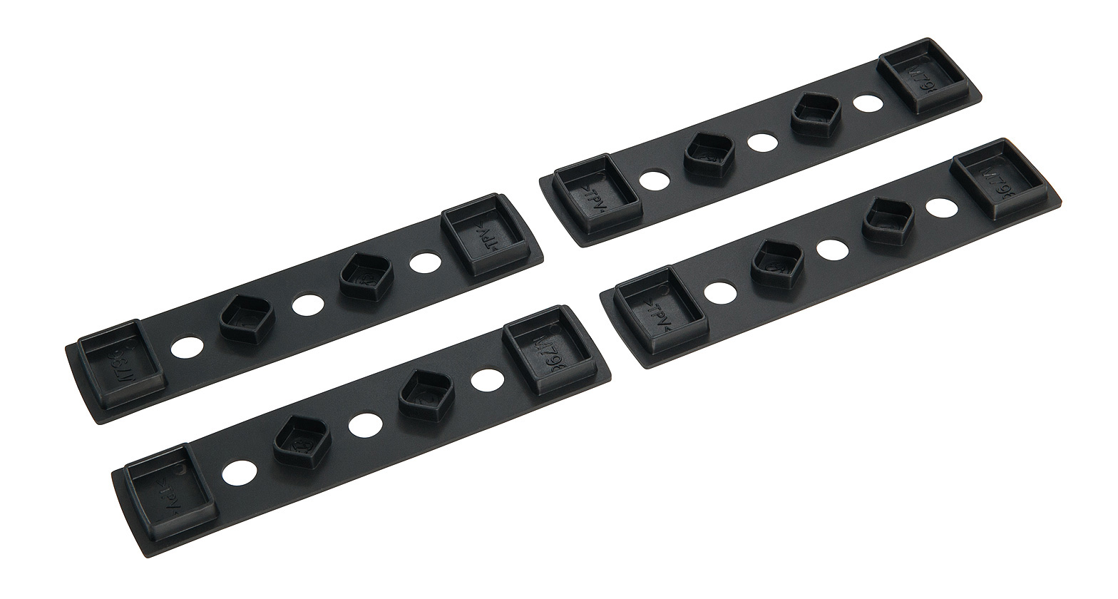 Rhino-Rack QMFK06 - Quick Mount Rubber Base for RLT600 Legs - 4 pcs