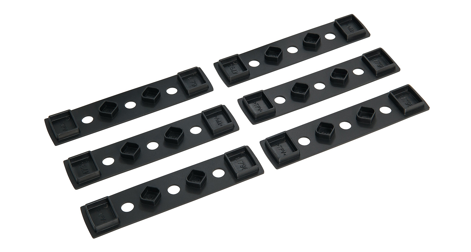 Rhino-Rack QMFK05 - Quick Mount Rubber Base for RLT600 Legs - 6 pcs