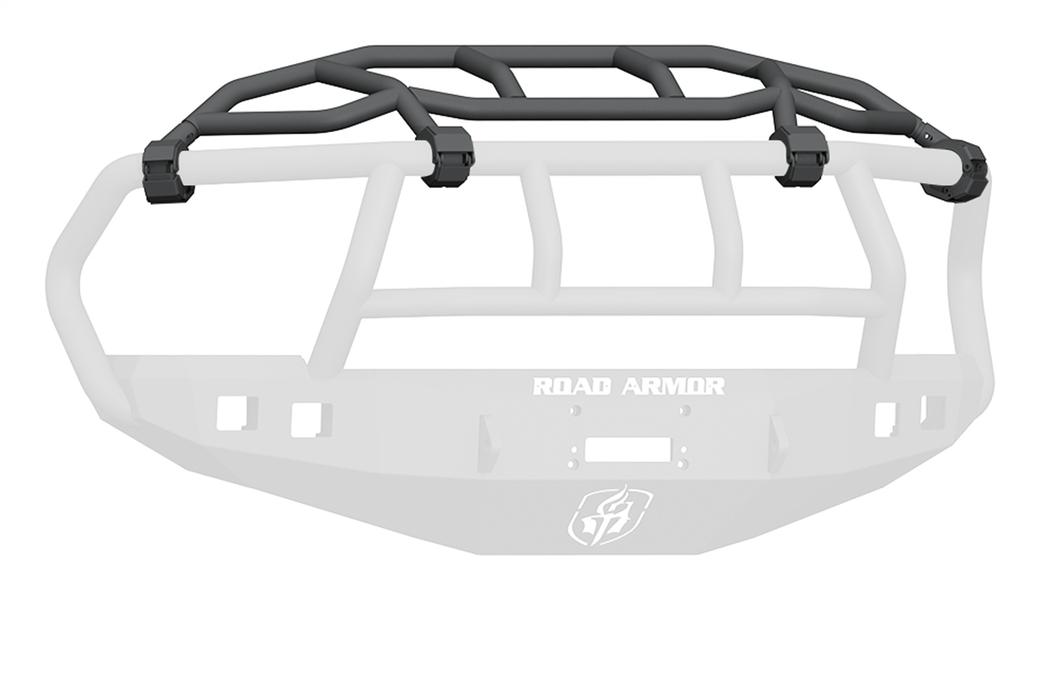 Road Armor 408-INT - 10-18 Ram 1500/2500 Stealth Front Intimidator Guard Only - Tex Blk