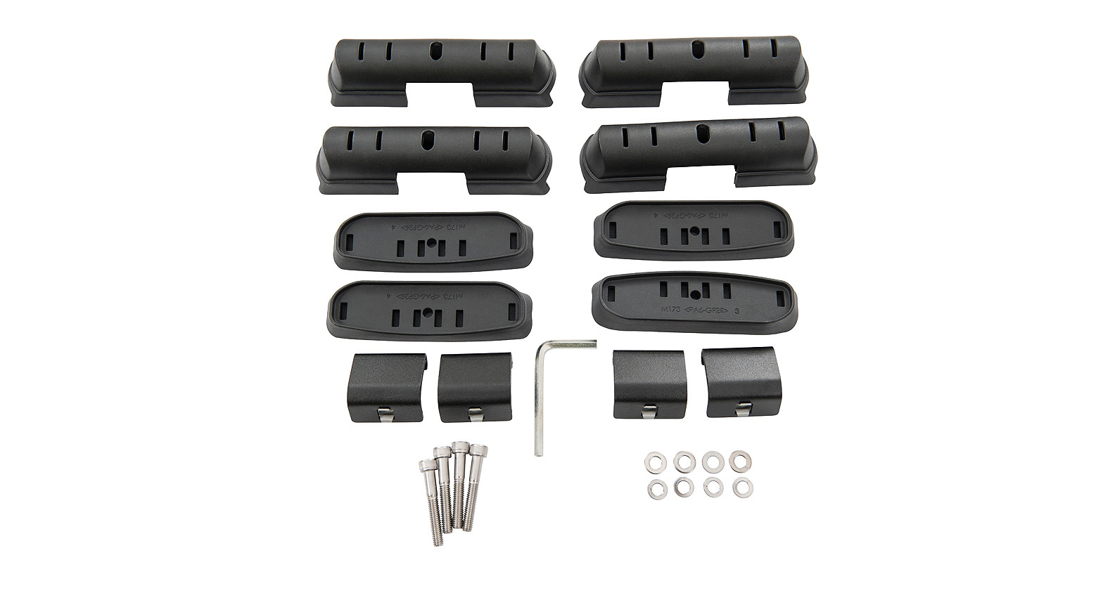 Rhino-Rack RCP12-BK - 06-13 Suzuki Grand Vitara RCP Base Kit - 4 pcs