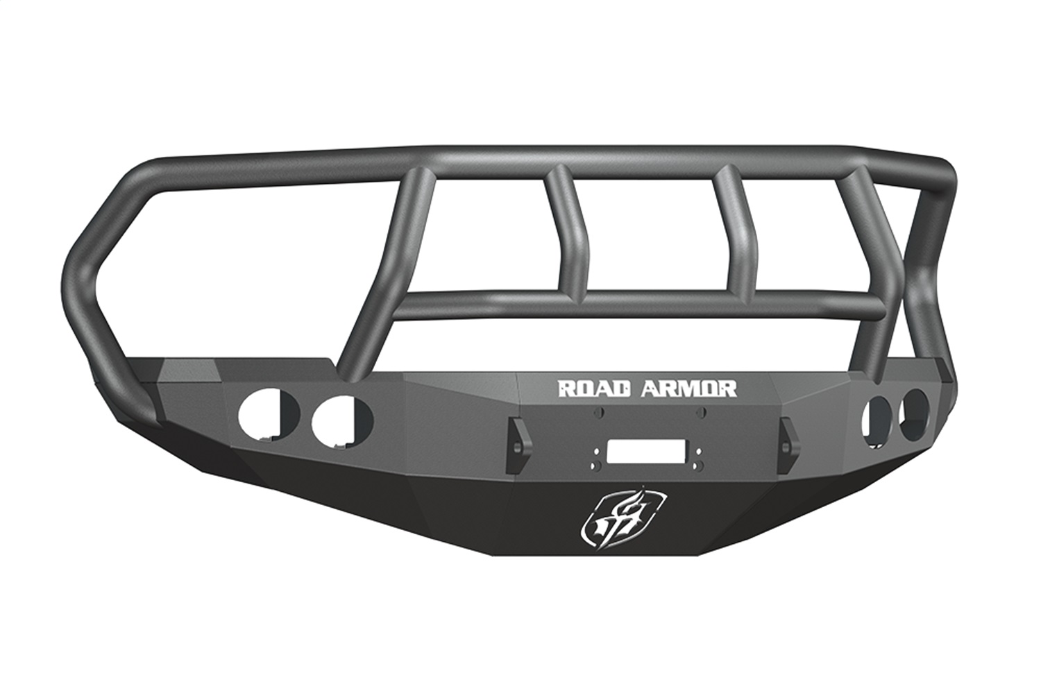 Road Armor 40802B - 10-18 Ram 2500 Stealth Front Winch Bumper w/Titan II Guard - Tex Blk Road Armor 40802B - 10-18 Ram 2500 Stealth Front Winch Bumper w/Titan II Guard - Tex Blk
