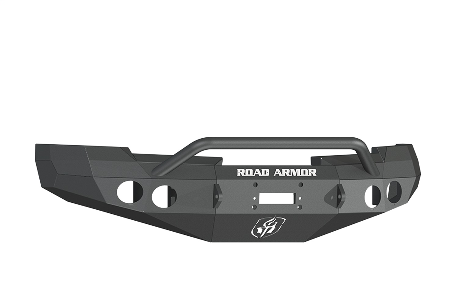 Road Armor 37704B - 08-13 Chevy 1500 Stealth Front Winch Bumper w/Pre-Runner Guard - Tex Blk