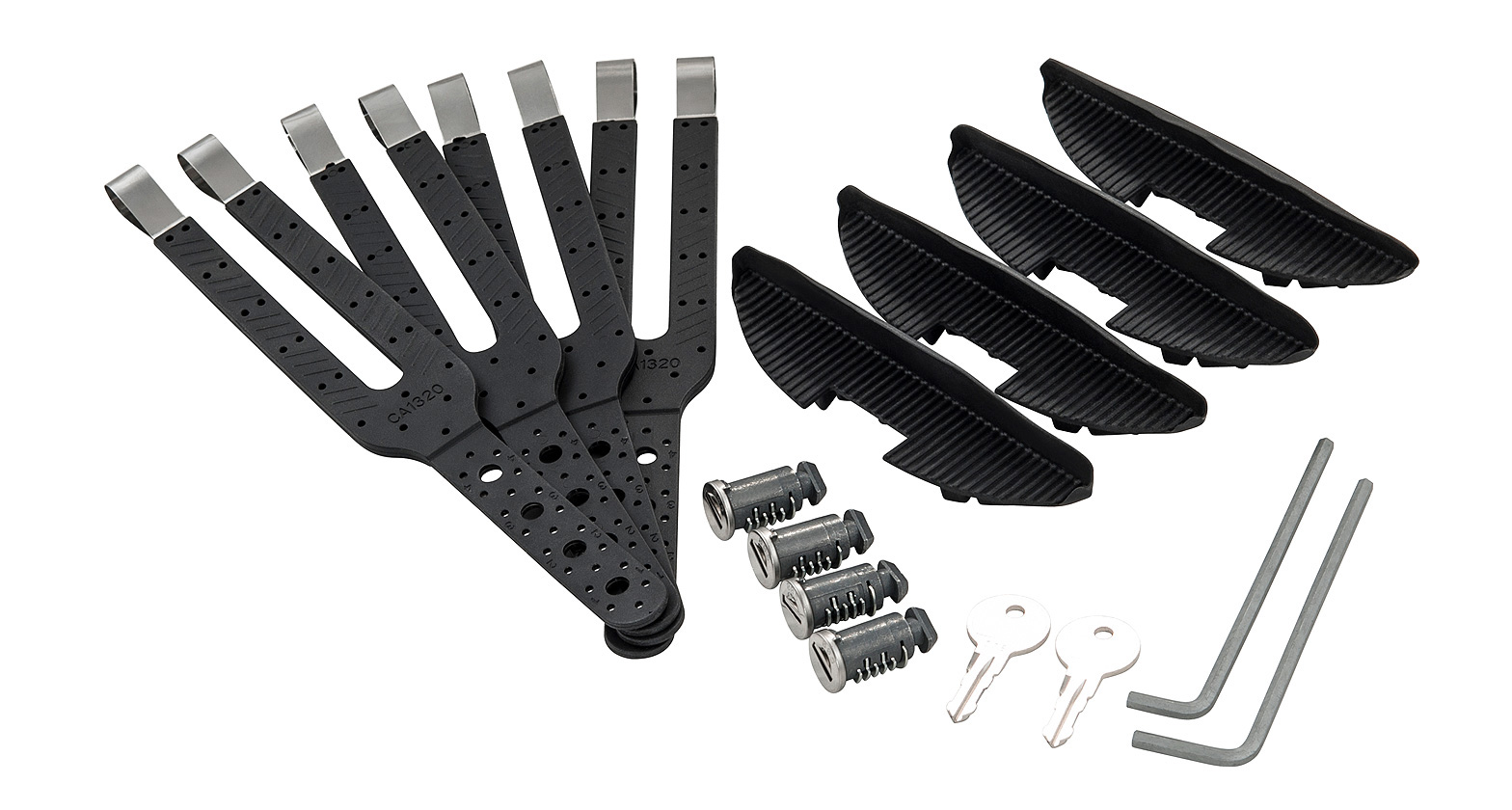 Rhino-Rack RSK01 - StealthBar Hardware Kit - Short Strap Rhino-Rack RSK01 - StealthBar Hardware Kit - Short Strap