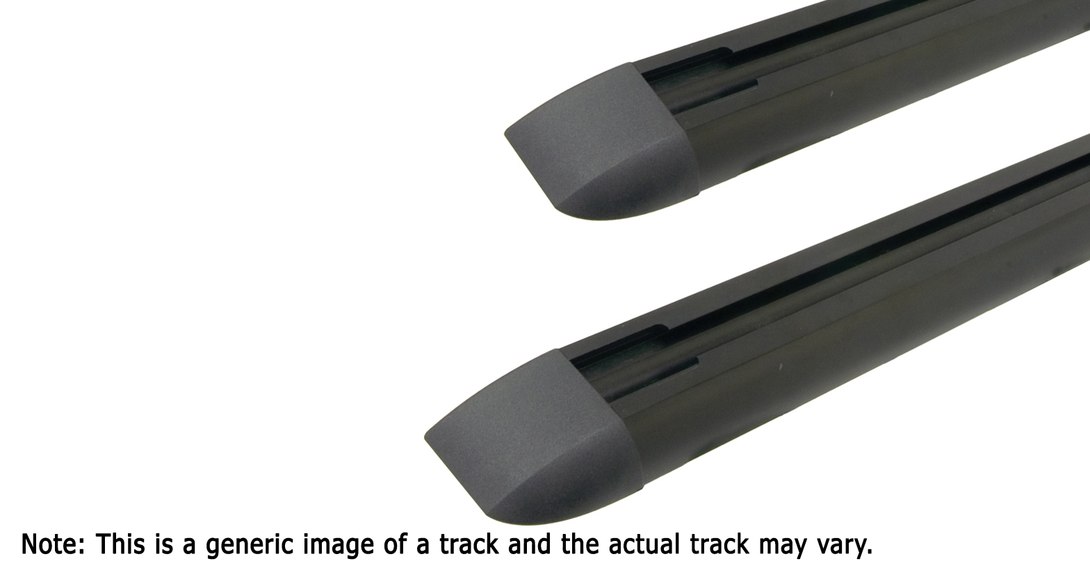 Rhino-Rack RTC16 - RTC Tracks w/Hardware & End Caps - 63in - Pair Rhino-Rack RTC16 - RTC Tracks w/Hardware & End Caps - 63in - Pair