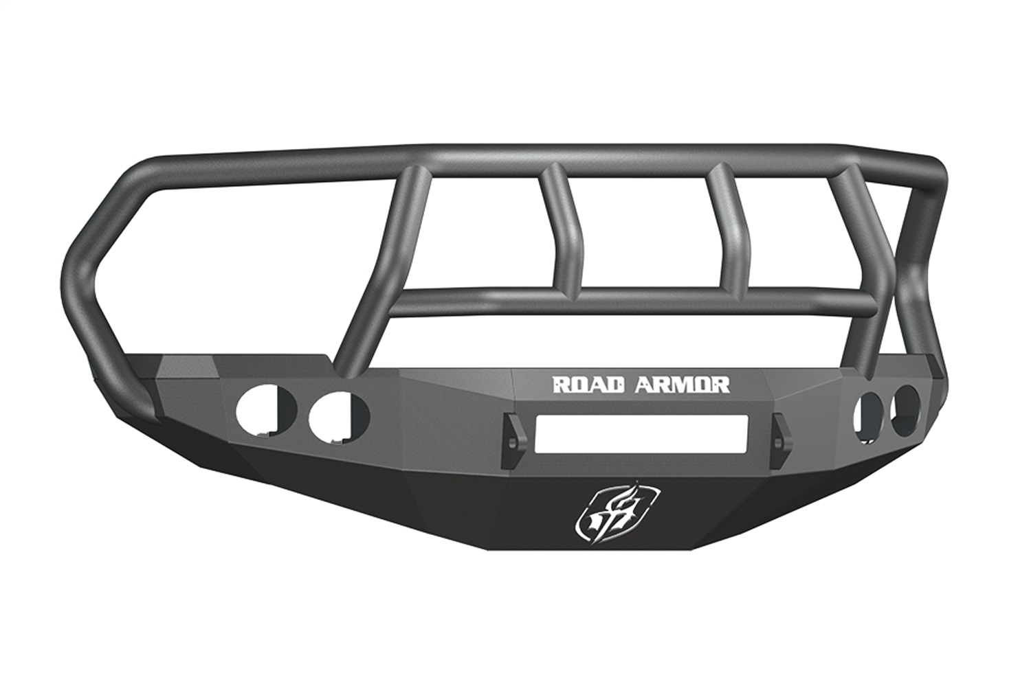 Road Armor 40802B-NW - 10-18 Ram 2500 Stealth Front Bumper w/Titan II Guard - Tex Blk