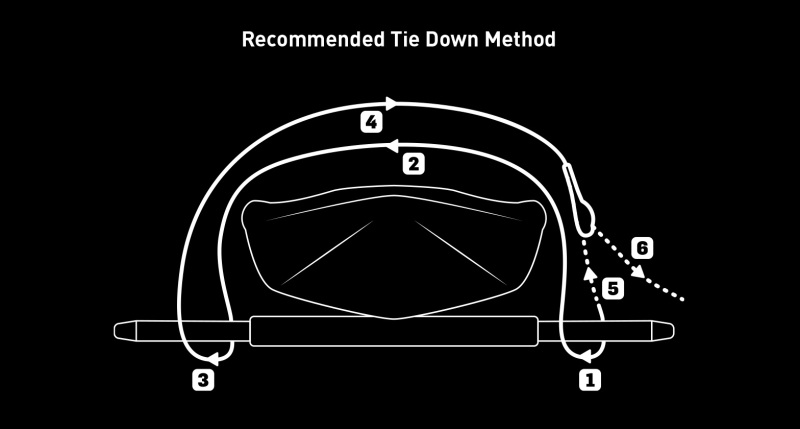 Rhino-Rack RTD35P - Rapid Tie Down Straps w/Buckle Protector - 3.5m/11.5ft - Pair - Black Rhino-Rack RTD35P - Rapid Tie Down Straps w/Buckle Protector - 3.5m/11.5ft - Pair - Black