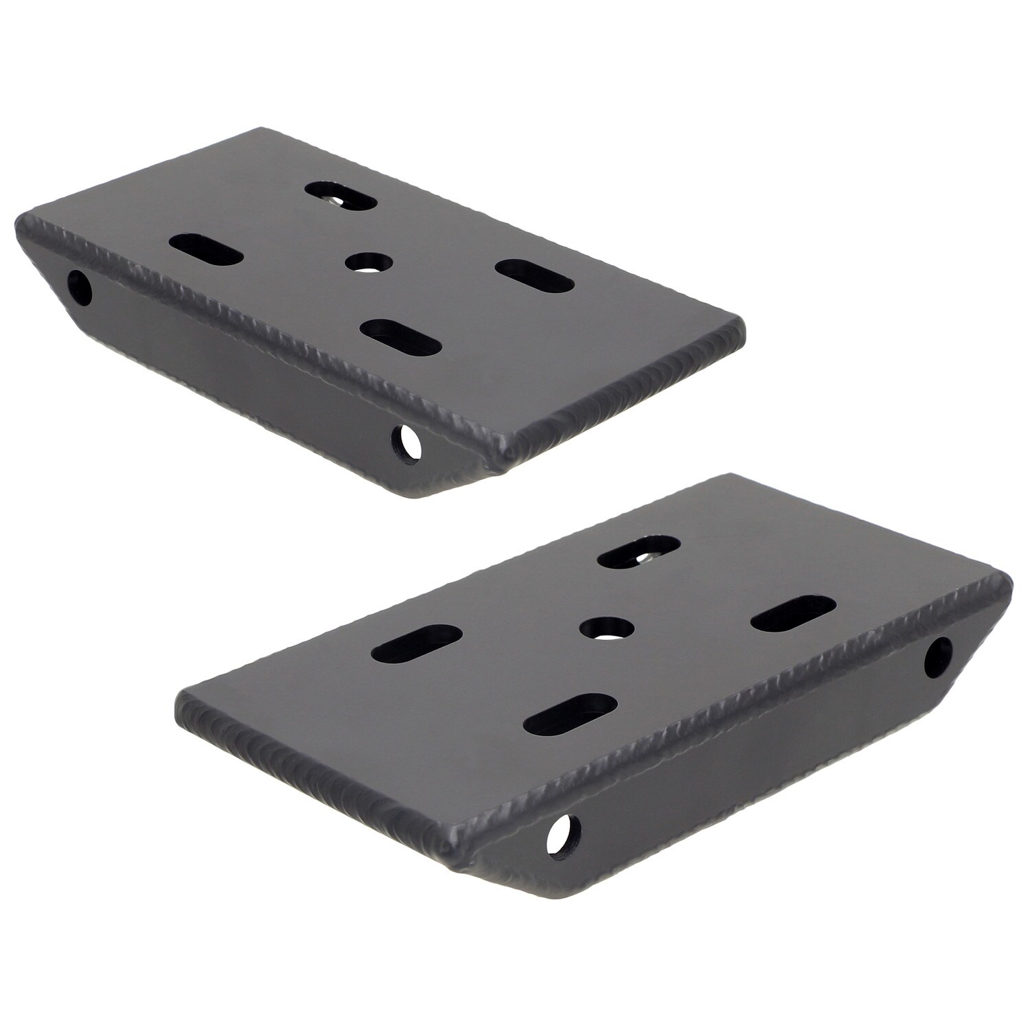 RockJock CE-9031 - HD Leaf Spring Plates For Use w/2 Inch Springs 76-86 Jeep CJ Front Pair  4x4