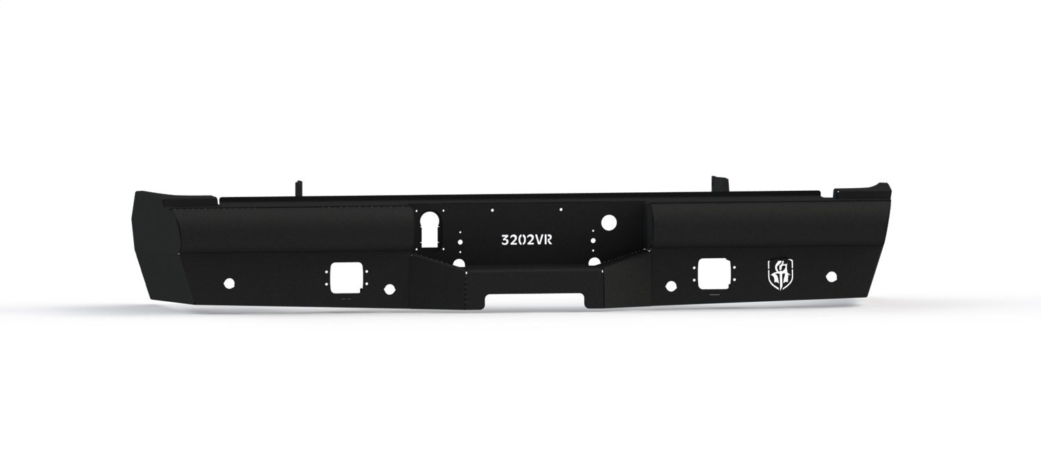 Road Armor 3202VR0B - Vaquero Non-Winch Rear Bumper