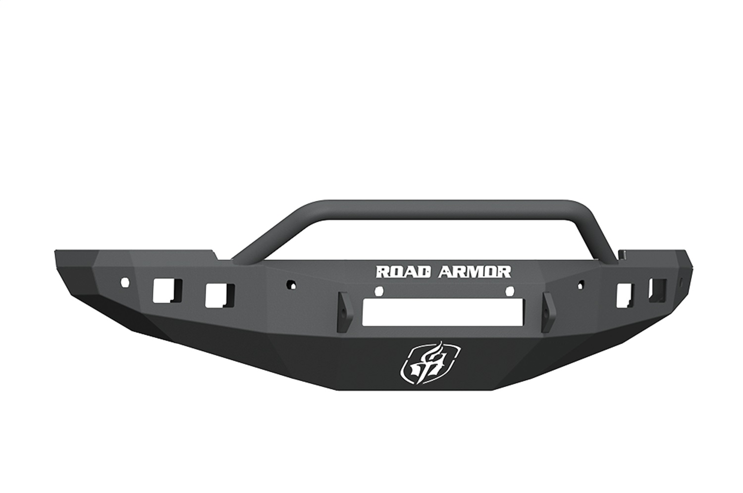 Road Armor 4162F4B-NW - 16-18 Ram 2500 Stealth Front Bumper w/Pre-Runner Guard/6 Sensor Holes - Tex Blk