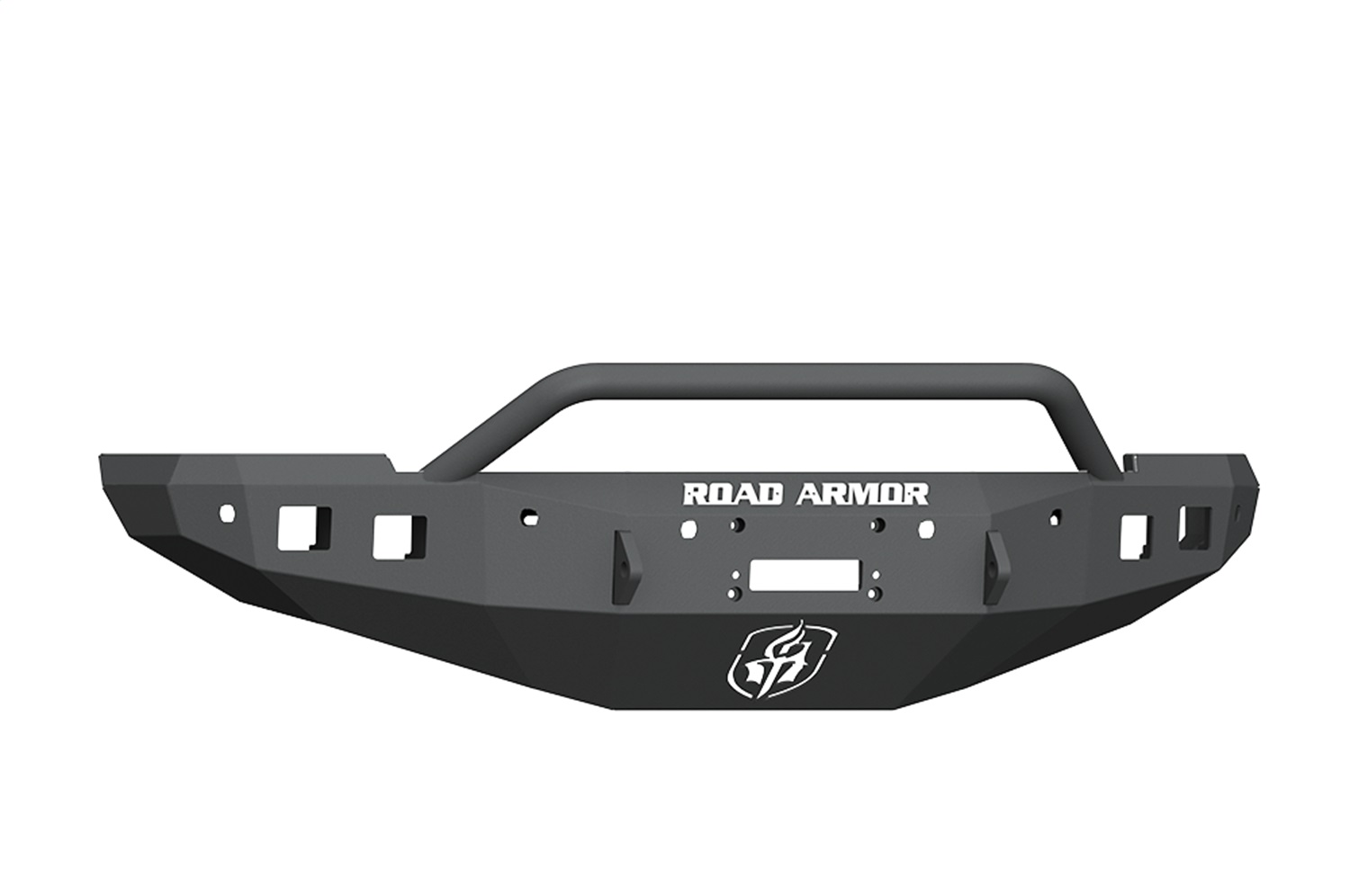 Road Armor 4162F4B - 16-18 Ram 2500 Stealth Front Winch Bumper w/Pre-Runner/Sensor Holes - Tex Blk