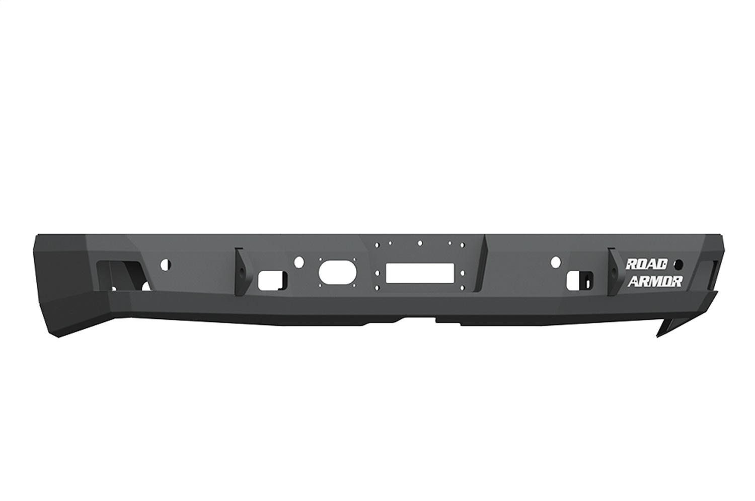 Road Armor 4162RRB - 10-18 Ram 2500 Stealth Rear Winch Bumper - Tex Blk (WARN M8000 Only)
