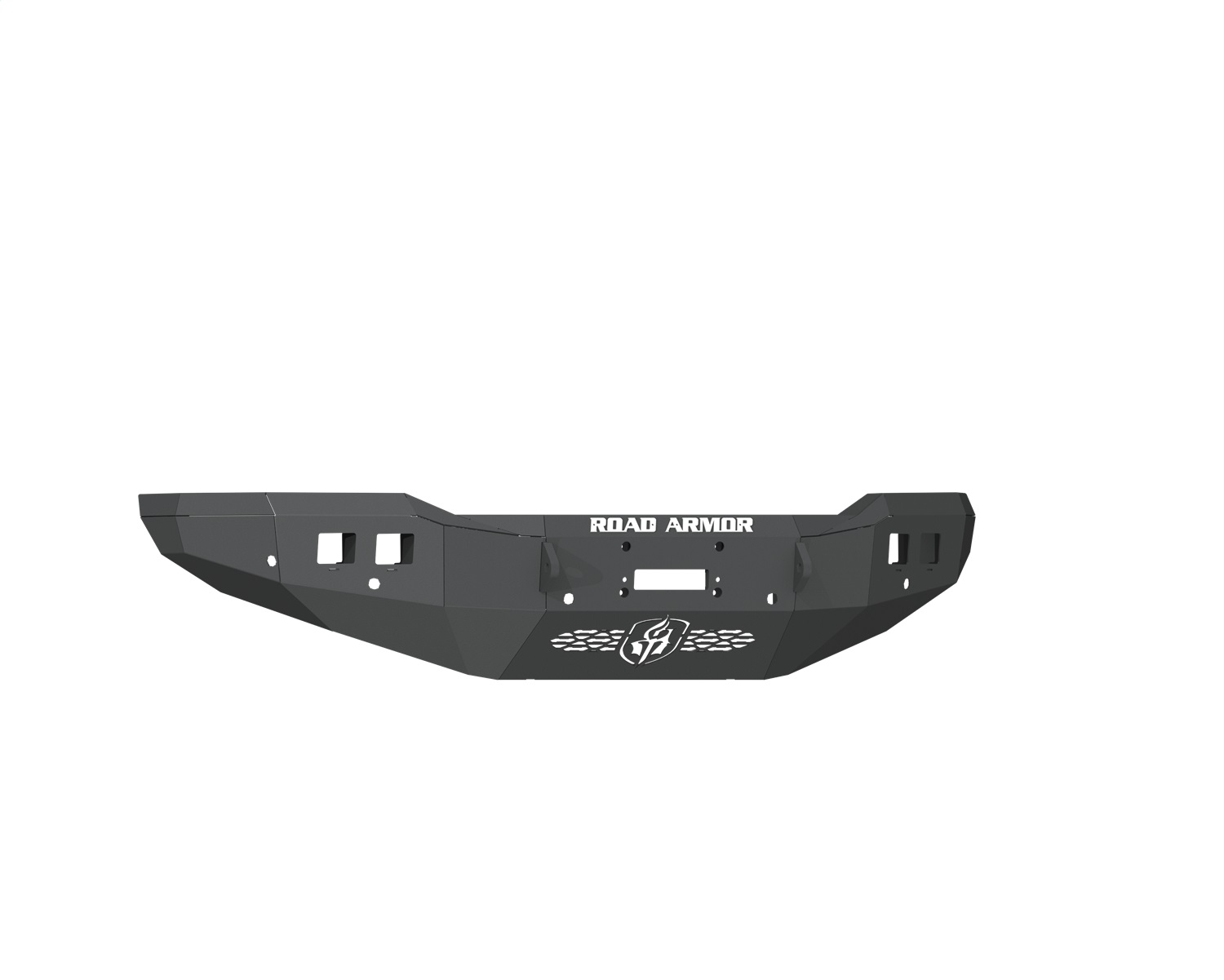 Road Armor 4194F0B - 19-20 Ram 2500 Stealth Wide Fender Flare Front Winch Bumper - Tex Blk