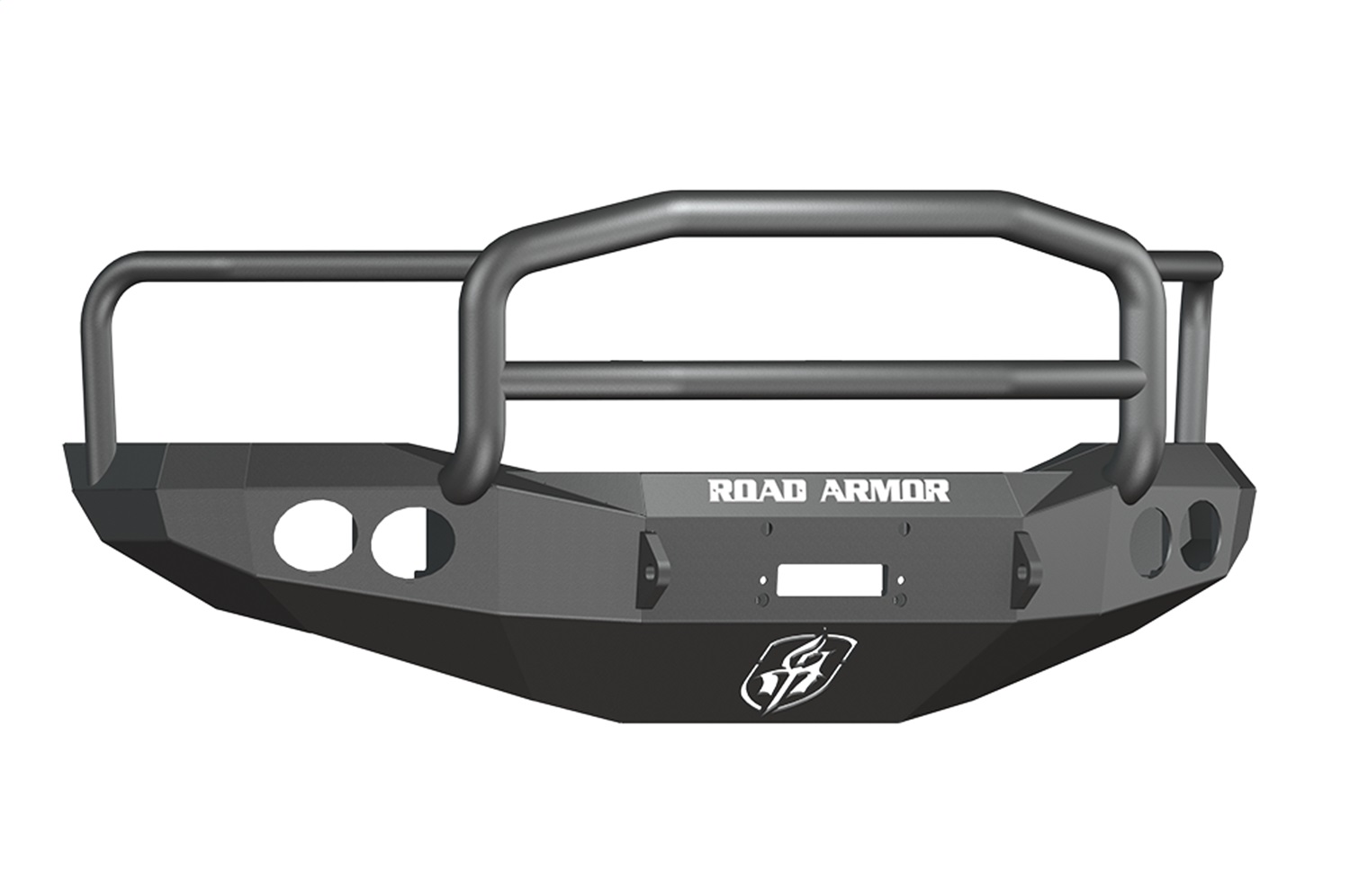 Road Armor 44075B - 06-08 Dodge 1500 Stealth Front Winch Bumper w/Lonestar Guard - Tex Blk