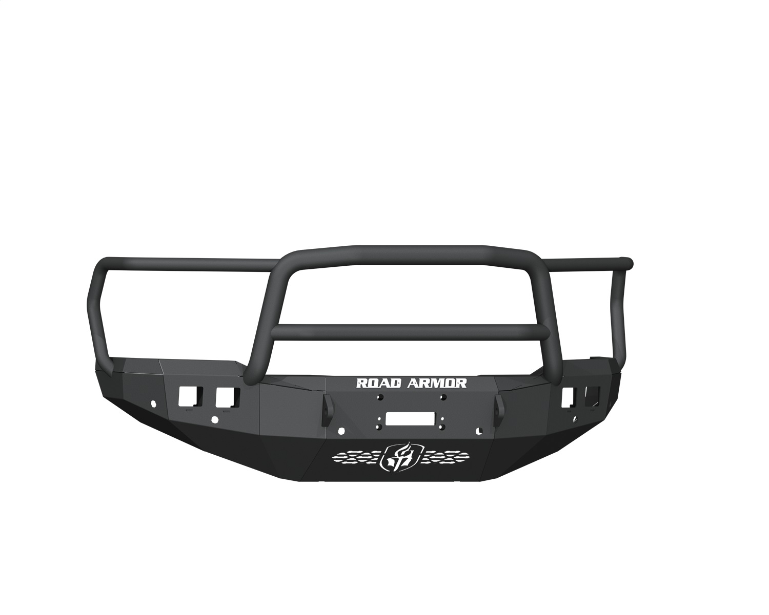 Road Armor 4192F5B - 19-20 Ram 2500 Stealth Front Winch Bumper w/Lonestar Guard/6 Sensor Holes - Tex Blk