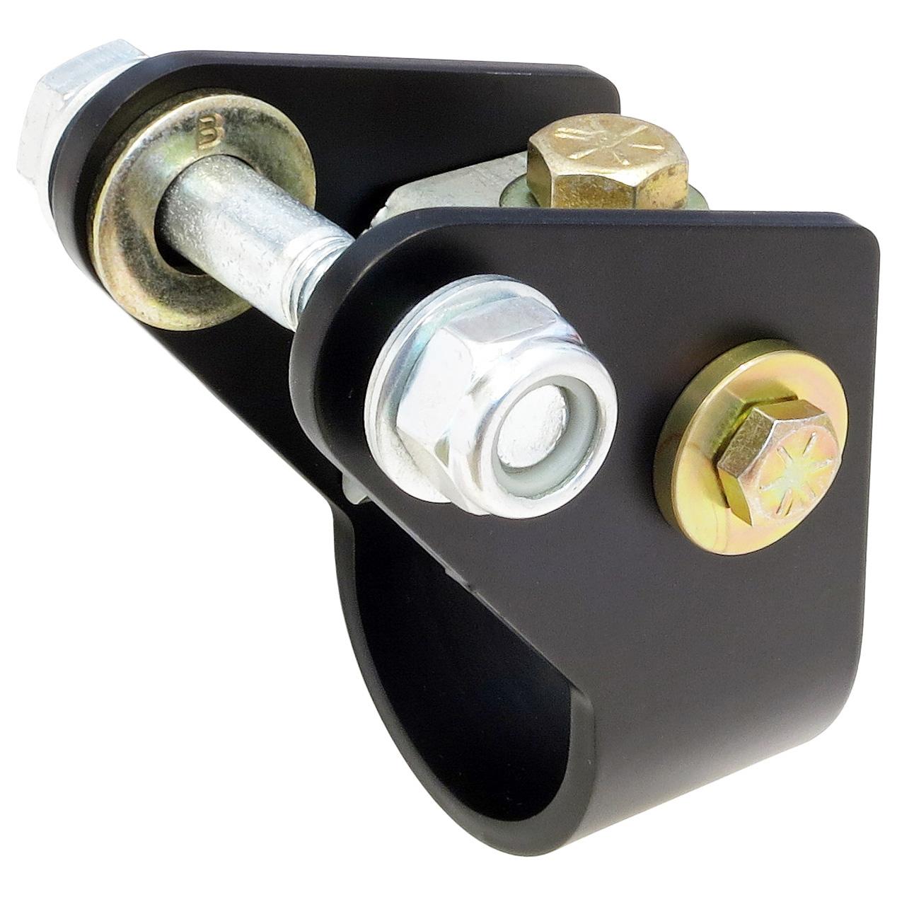 RockJock RJ-441105-101 - Currectlync Steering Stabilizer Shock Tie Rod Clamp JL/JT/JK Kit  4X4