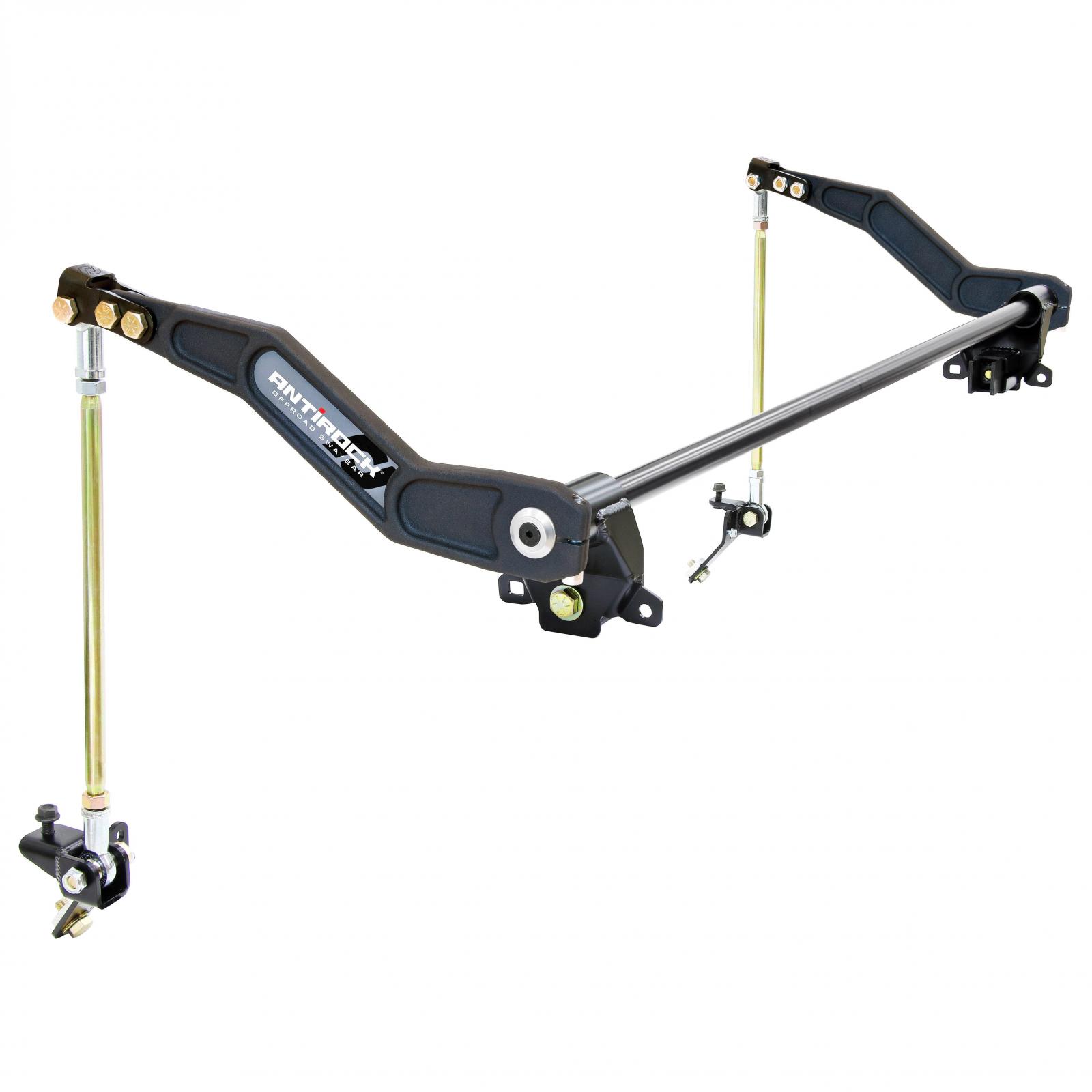 RockJock RJ-256200-101 - Antirock Sway Bar Kit 20 and Up Jeep JT Gladiators Rear Bolt-On Steel Arms  4x4