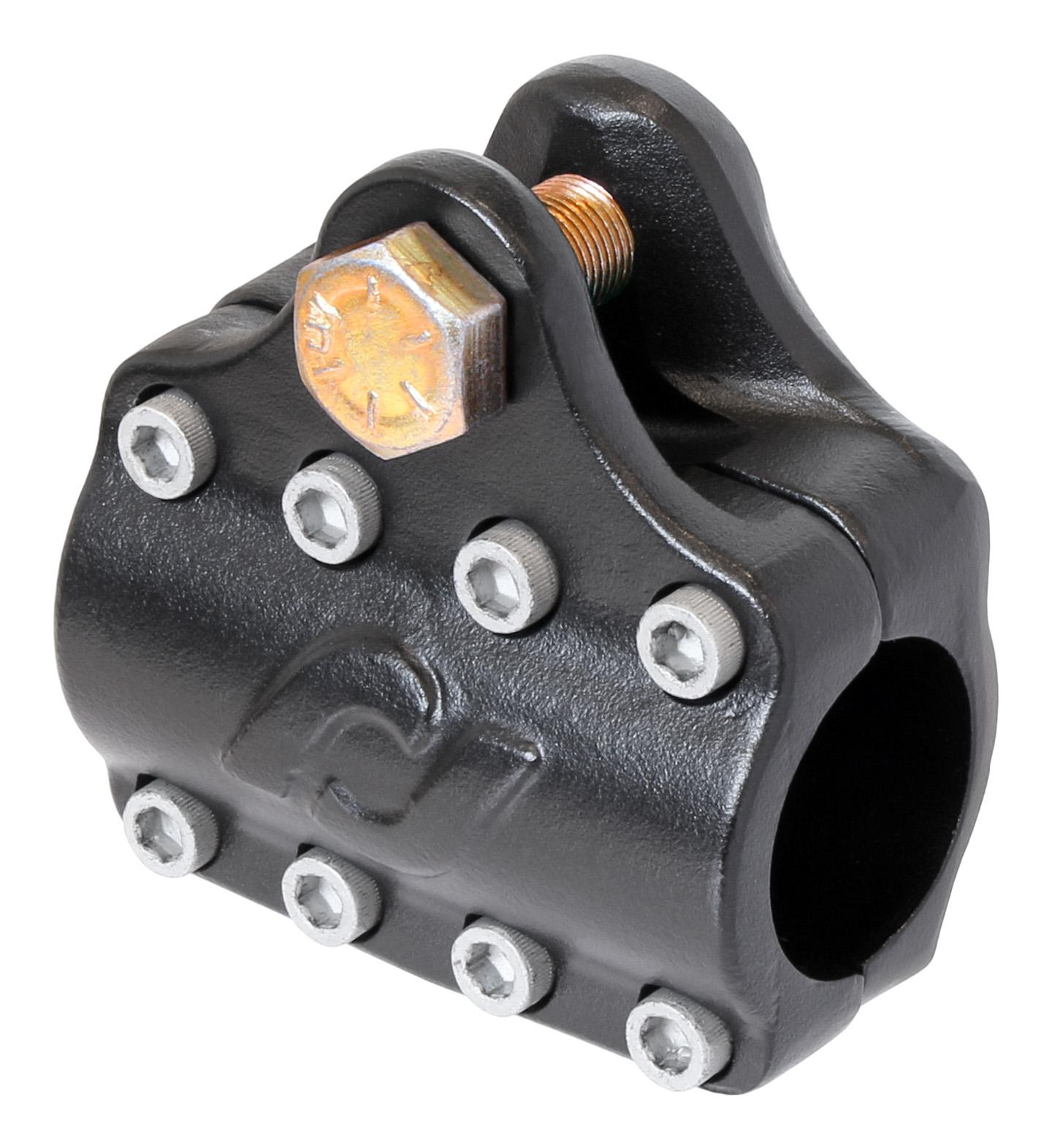 RockJock RJ-441001-101 - Currectlync Ram Assist Tie Rod Clamp Bracket Forged Chromoly For 42mm/1 5/8 in Tube