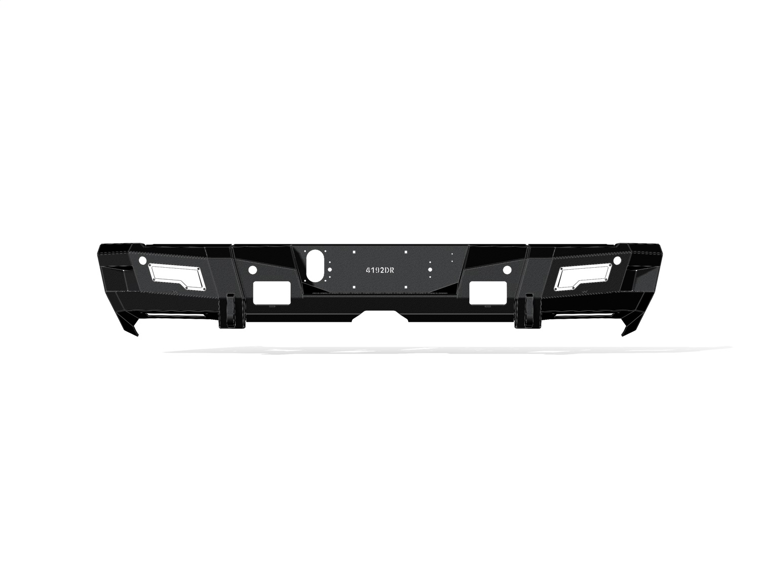 Road Armor 4192DR-B0-P2-MR-BH-B - 19-22 Ram 2500/3500 iDentity Rear Bumper Shackle End Pods