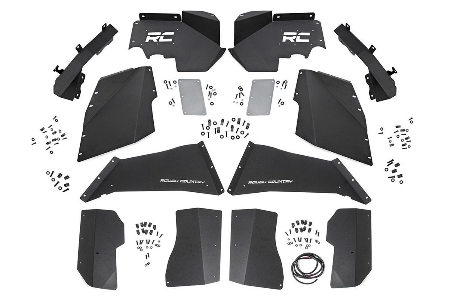 Rough Country 10511 - Inner Fenders - FR & RR - Jeep Wrangler JK/Wrangler Unlimited (2007-2018)