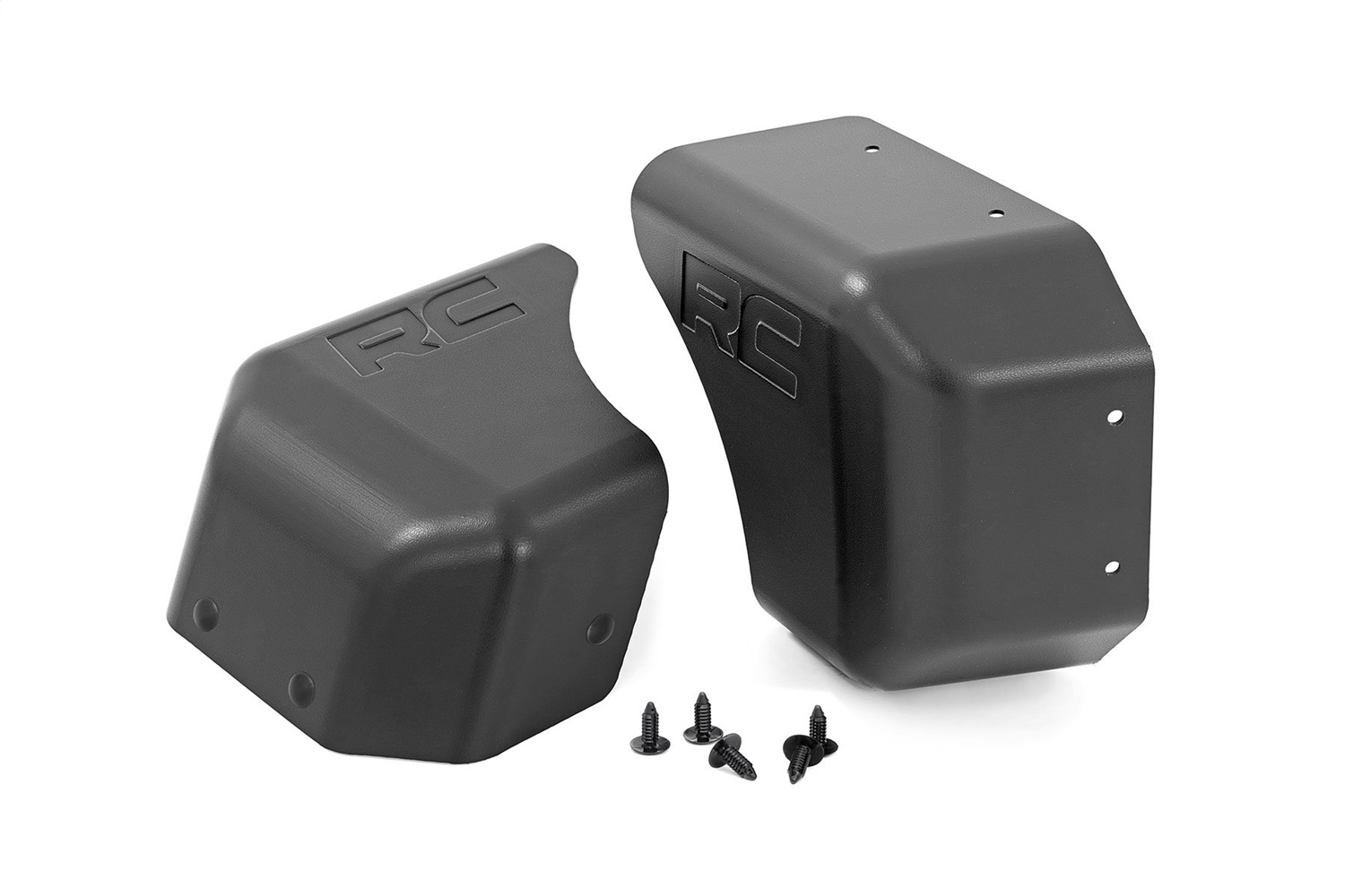 Rough Country 1047 - Front Bumper Caps - Jeep Wrangler JK/Wrangler Unlimited (2007-2018)