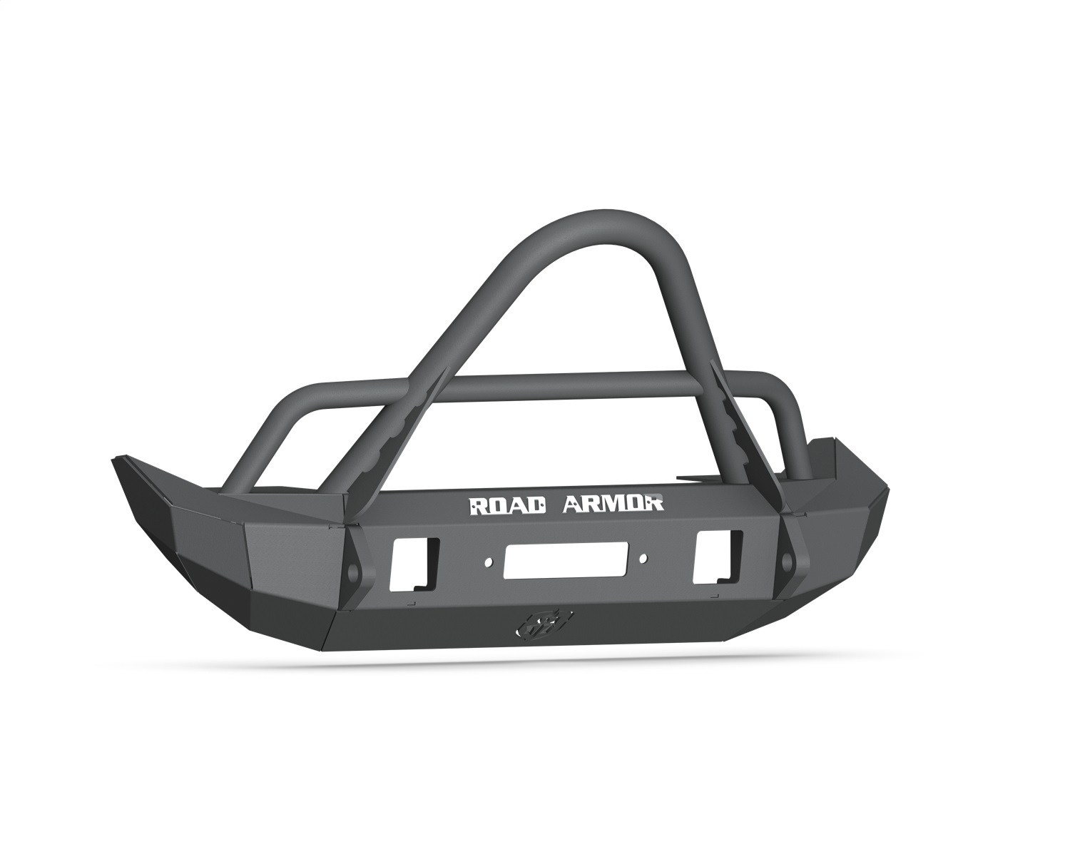 Road Armor 5182F5B - 18-20 Jeep Wrangler JL Stealth Front Winch Bumper w/Stinger Mid Width - Tex Blk